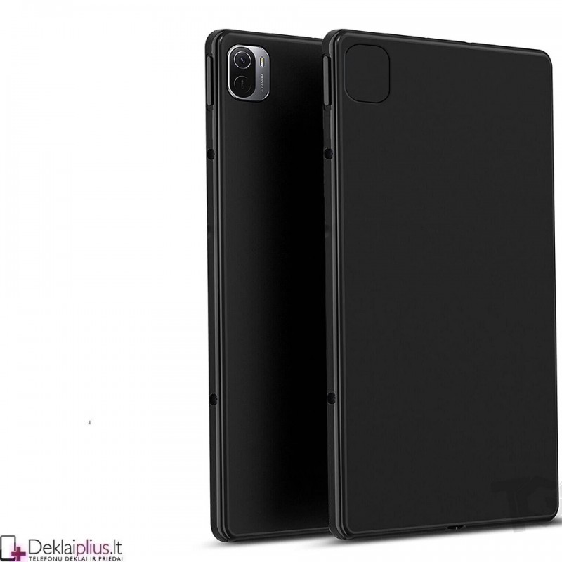 Plonas silikoninis dėklas - juodas (Xiaomi Pad 5/5 Pro (11) Plonas silikoninis dėklas - juodas (Xiaomi Pad 5/5 Pro (11)
